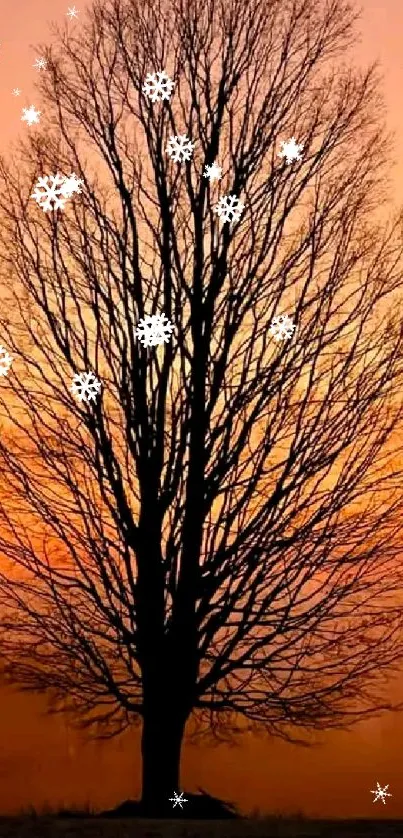 Light Amber Leaf Live Wallpaper