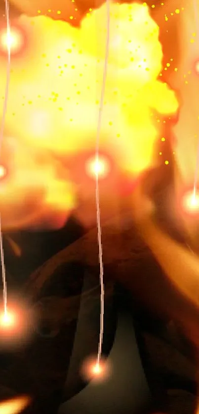Light Amber Nature Live Wallpaper