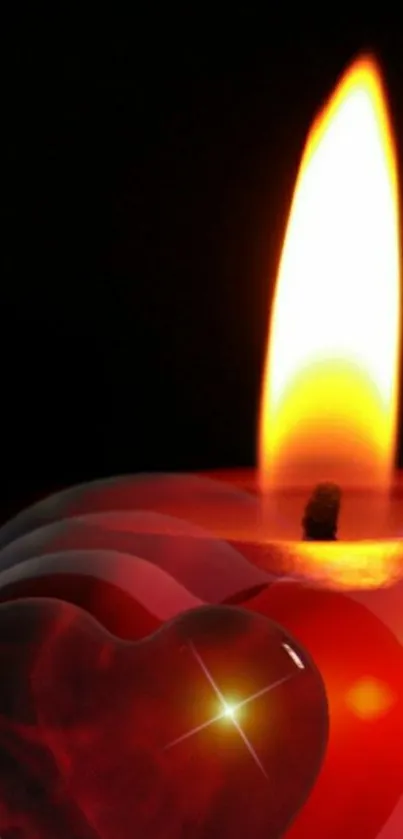 Light Art Candle Live Wallpaper