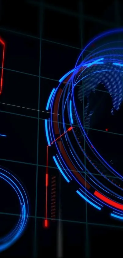 Light Art Circle Live Wallpaper
