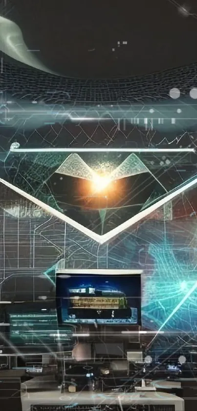 Light Building Automotive Design Live Wallpaper