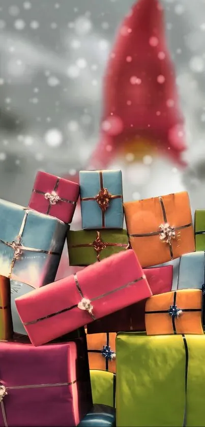 Light Christmas Tree Textile Live Wallpaper