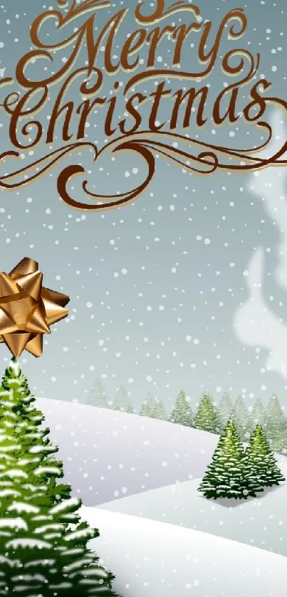 Light Greeting Christmas Tree Live Wallpaper