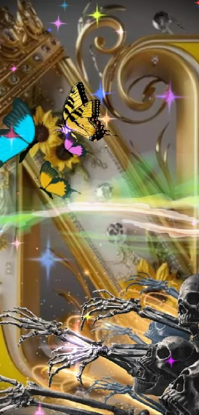 Light Pollinator Purple Live Wallpaper