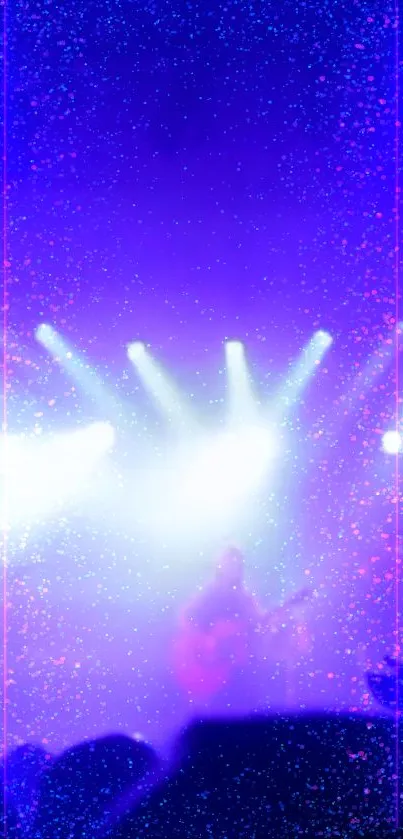 Light Purple Concert Live Wallpaper