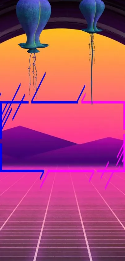 Light Purple Lighting Live Wallpaper