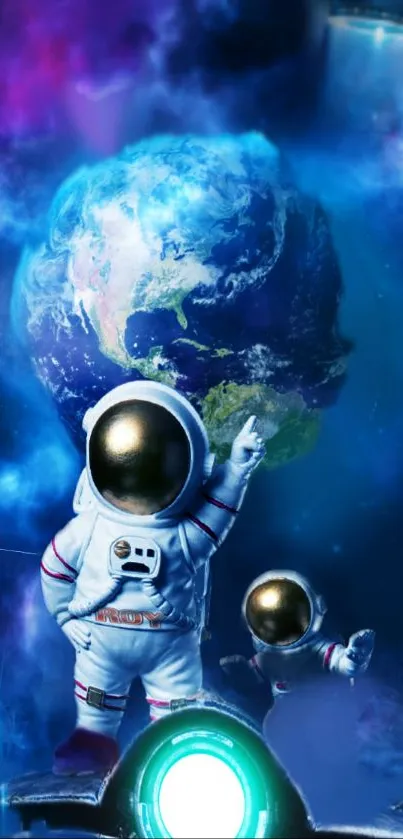 Light World Astronaut Live Wallpaper