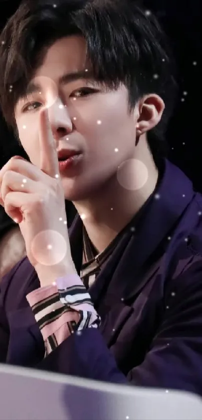 Lip Chin Eyelash Live Wallpaper