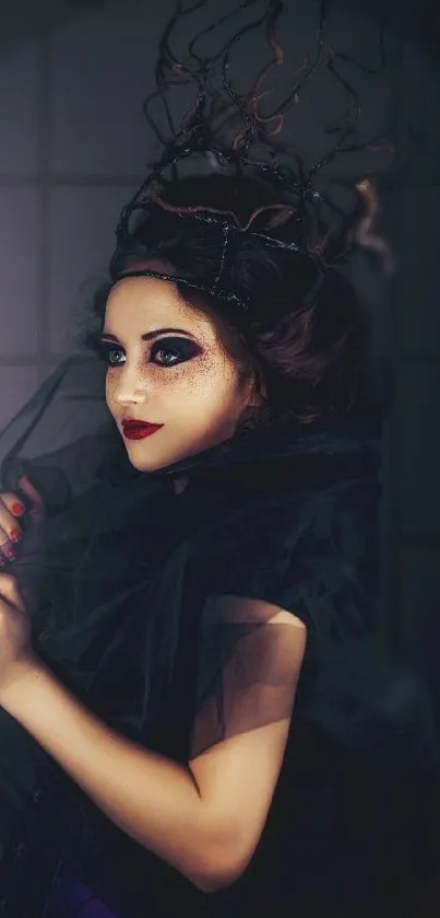 pritty holoween girl Live Wallpaper
