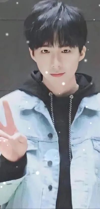 Lip Outerwear Eyebrow Live Wallpaper