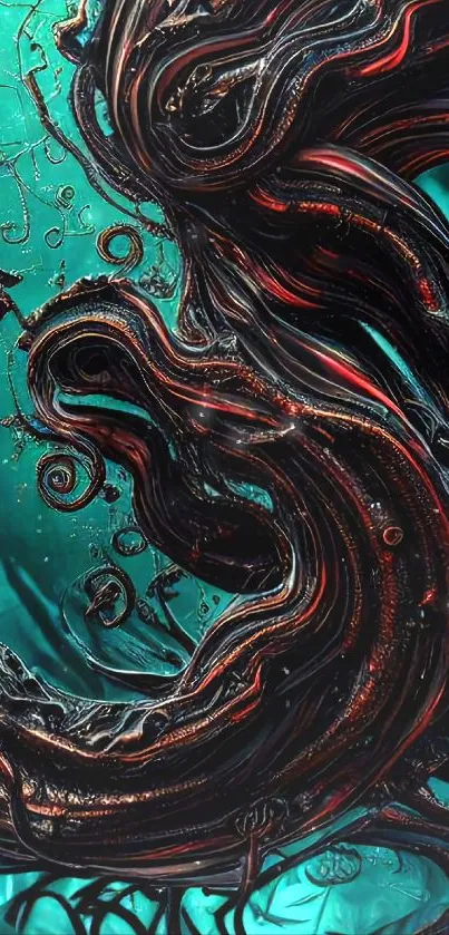 Liquid Art Paint Fluid Live Wallpaper