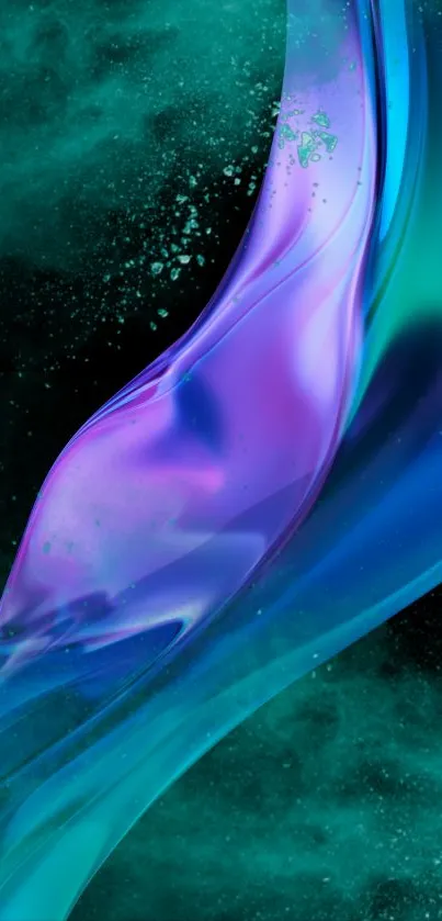 Liquid Azure Purple Live Wallpaper