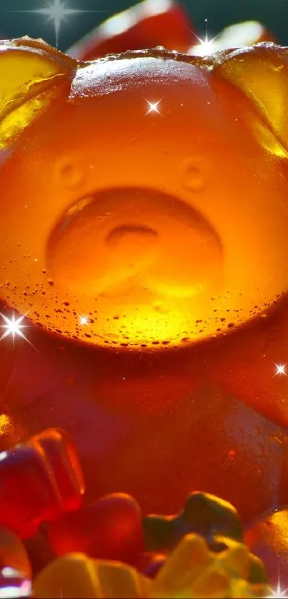 I'm gummy bear Live Wallpaper