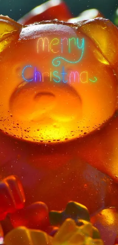 Liquid Orange Fluid Live Wallpaper