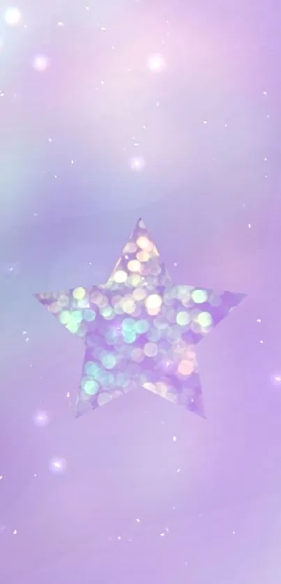 Liquid Purple Star Live Wallpaper