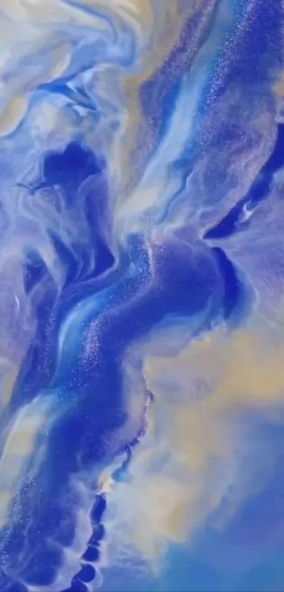 Liquid Water Blue Live Wallpaper