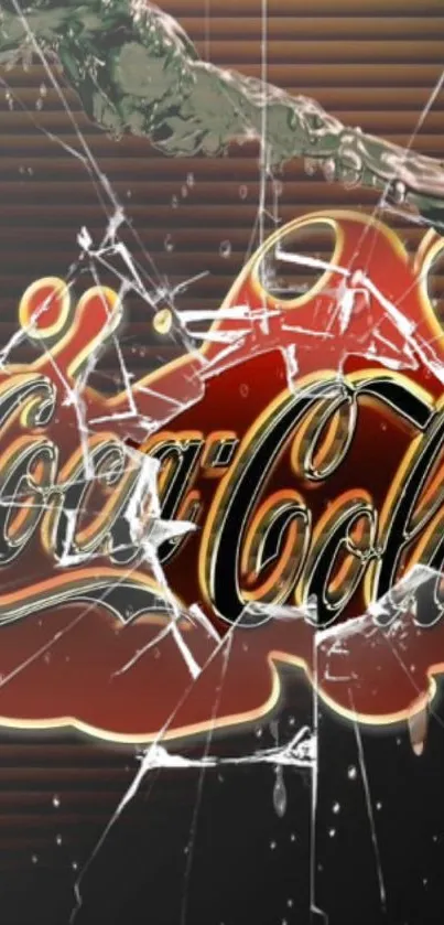 Logo Cola Carbonated Soft Drinks Live Wallpaper