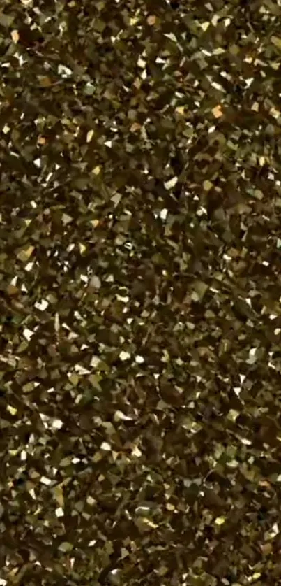 Luxurious gold glitter pattern wallpaper.