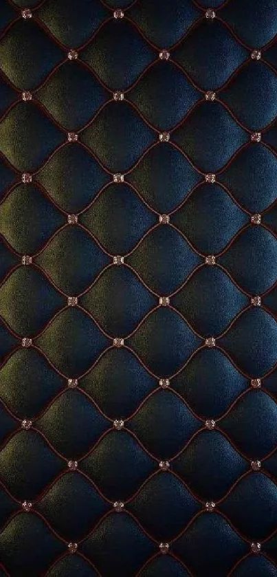 Luxurious quilted pattern phone wallpaper.