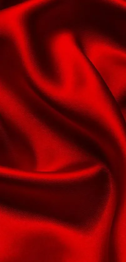 Luxury red silk texture mobile wallpaper.