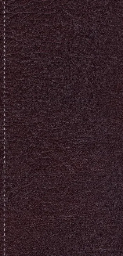 Deep maroon leather texture mobile wallpaper for luxury design.