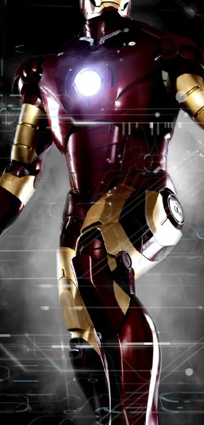 Mecha Toy Iron Man Live Wallpaper