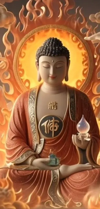 Meditation Guru Art Live Wallpaper