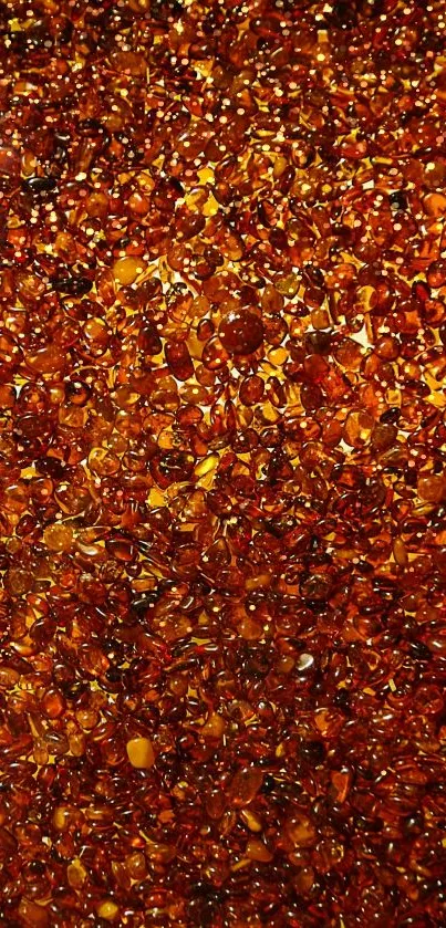 Amber stone texture with rich, warm hues for mobile wallpaper art.