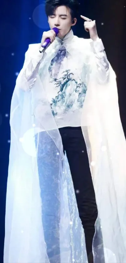 Microphone Dress Sleeve Live Wallpaper