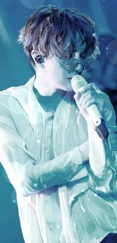 Microphone Hairstyle Concert Live Wallpaper