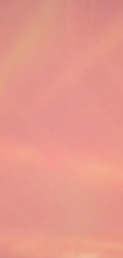 Soft peach gradient wallpaper for mobile displays.