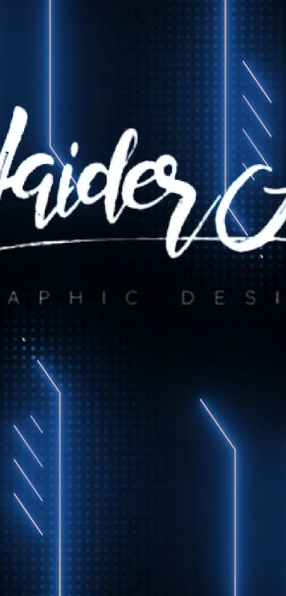 Minimalist black wallpaper with elegant white typography.