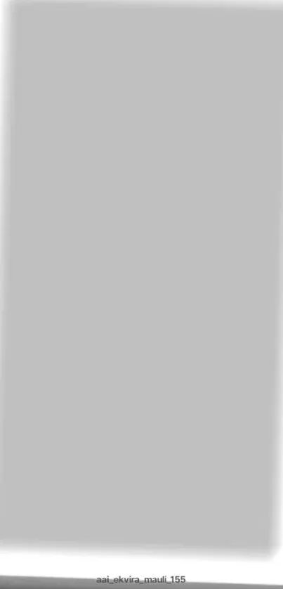 Minimalist gray phone wallpaper with glowing white border.