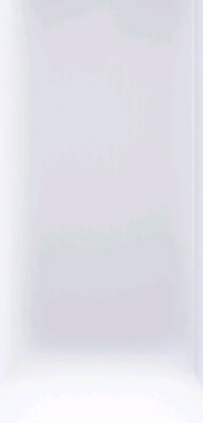 Minimalist white mobile phone wallpaper with a sleek design.