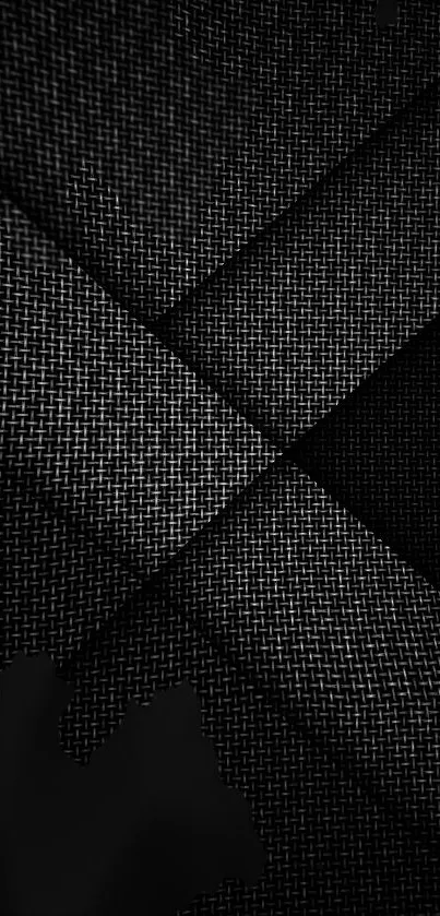 Dark abstract pattern mobile wallpaper with a modern textured design.