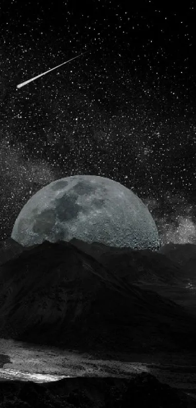 Moon Astronomical Object Black Live Wallpaper