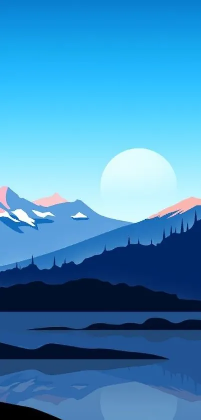 Mountain Sky Screenshot Live Wallpaper