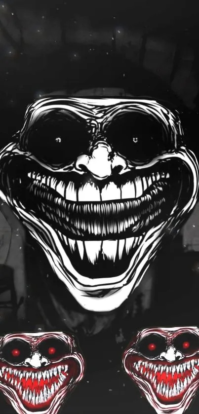 Mouth Black Smile Live Wallpaper