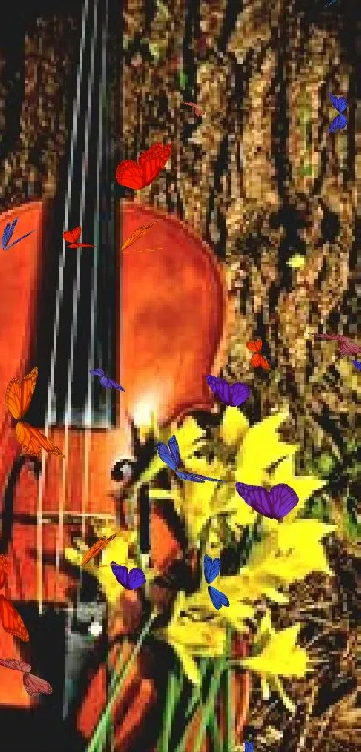 Musical Instrument Violin Family Musician Live Wallpaper