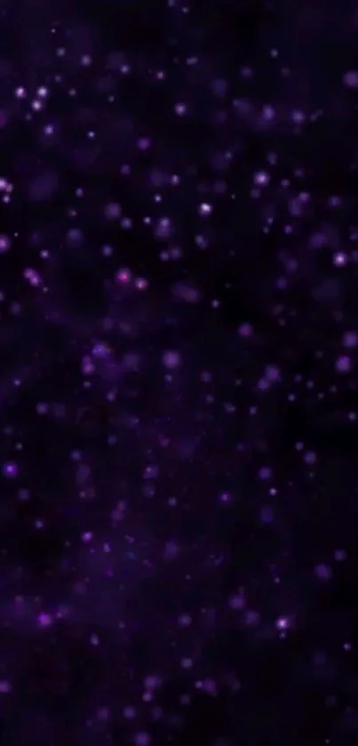 Dark purple galaxy wallpaper with stars.