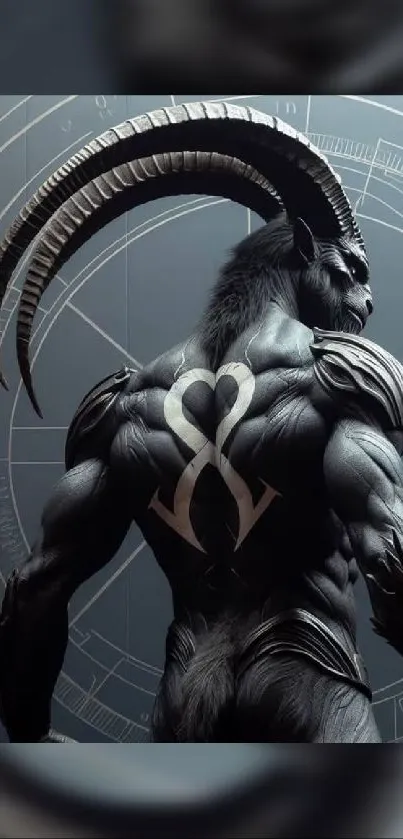 Fantasy wallpaper featuring mythical creature with intricate details.