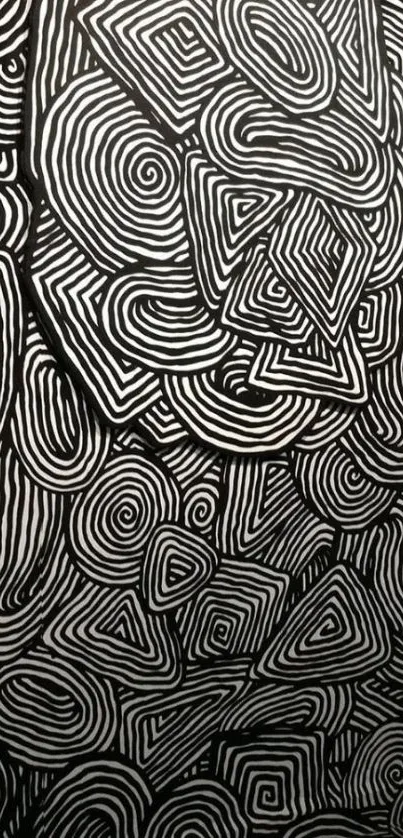 Nature Art Monochrome Live Wallpaper