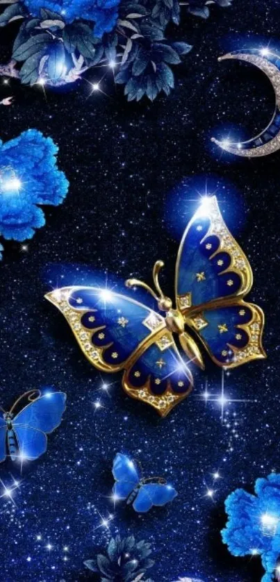 Nature Blue Arthropod Live Wallpaper
