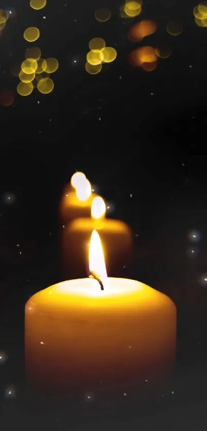 Nature Light Candle Live Wallpaper