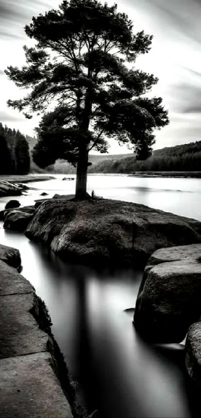 Nature Monochrome Photography Rock Live Wallpaper