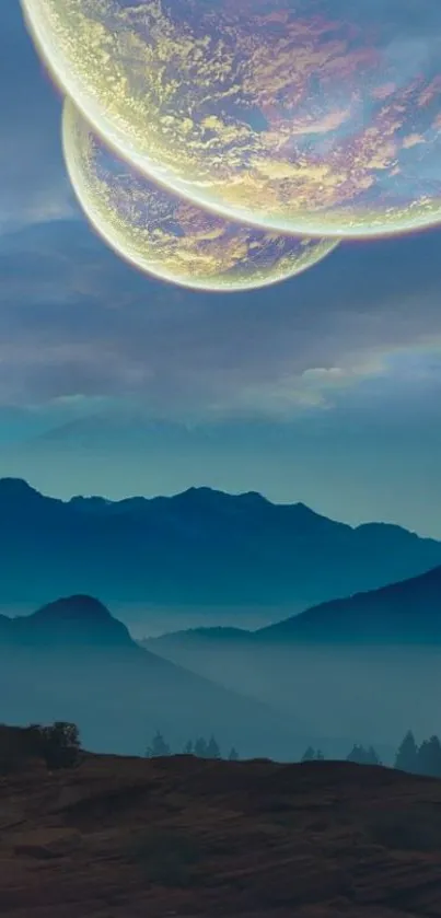 Nature Mountain Cloud Live Wallpaper