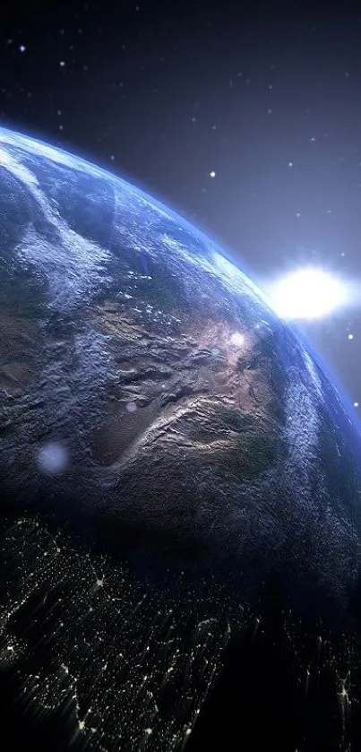Nature Sky Light Live Wallpaper