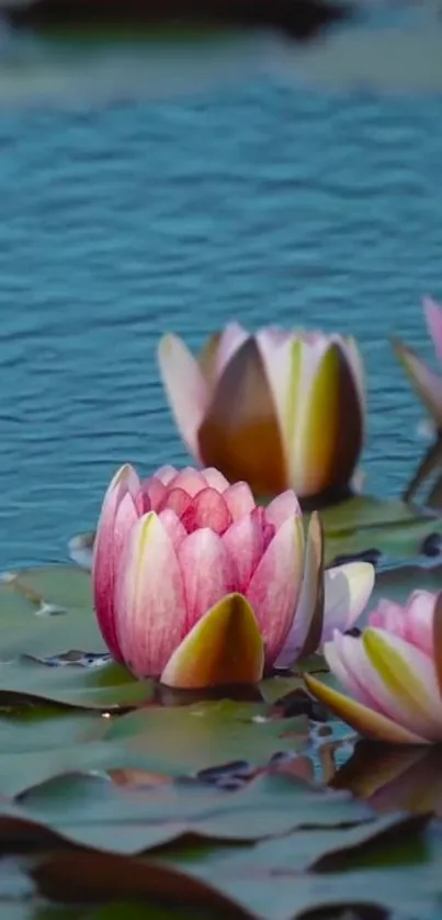 Nature Water Flower Live Wallpaper