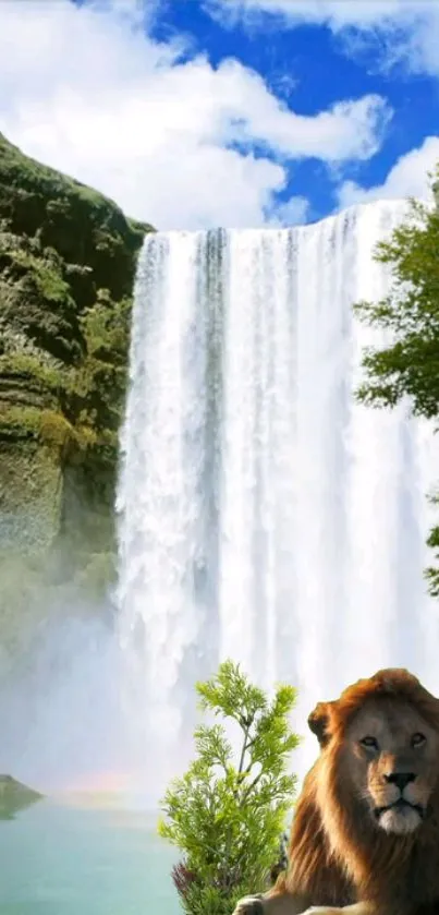 Nature Water Waterfall Live Wallpaper