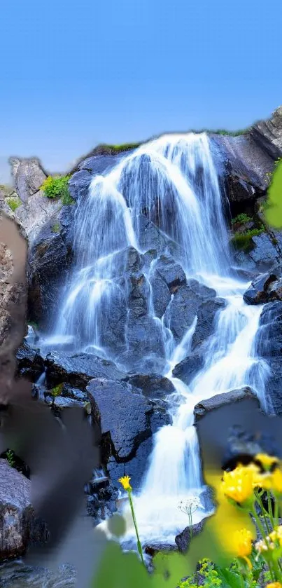 Nature Water Waterfall Live Wallpaper